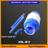 Plastic drinking Hand water pump HL-01 (12*24cm)