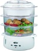 Plastic electronic food steamer