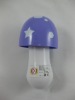 Plastic promotional cartoon mushroom mini fan