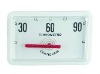 Plastic thermometer for water heater