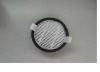 Pleated HEPA air filter media for vacuum cleaner parts