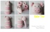Plush Baby Toy-Pink Pig