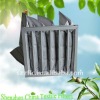 Pocket activated carbon filter