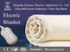 Polyester Electric Thermal Blanket LED