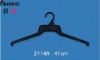 Ponnie Plastic shirt Hanger 2114#(Factory dirrectly)