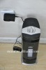 Portable air cleaner with electrostatic precipitator activated carbon filter and UVC lamp