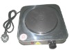 Portable built in hot plate made of stainless steel