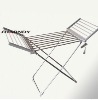 Portable foldable clothes hanger stand