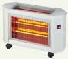 Portable quartz infrared heater