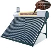 Pre-heated Compact Non-pressurized Solar Water Heater with Assistant Tank