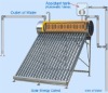 Pre-heated pressure solar water heater
