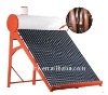 Pre-heated solar water heater with Copper Coil for heat-exchange