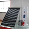Pressurized Black chrome compact non-pressurized solar water heater(80L)