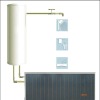 Pressurized Black chrome integrated non-pressure solar water heater(80L)