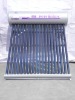 Pressurized heat pipe vacuum tube solar water heater