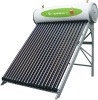 Pressurized solar water heater with water tank
