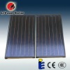 Pressurized split flat plate solar water heater solar collector