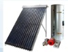 Pressurized/split vacuum pipe solar panel