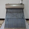Pressurized stainless steel solar water heater
