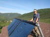 Pressurzied Eacuated Tubes Split Solar Collector