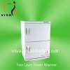 Professional Towel Warmer Two Layer Hot Cabinet with UV Sterilizer