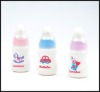 Promotion Gift Mini Plastic Milk bottle Hand Fan Cooler