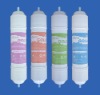 Quick connect water filter cartridge