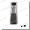 R134a compressor cooling with storage cabinet standing water dispenser