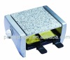 Raclette Grill with stone plate for 4 persons