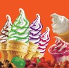 Rainbow ice cream maker