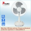 Recahrgeable table fan can as emergency