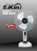 Rechargeable 13inch Adjustable Fan with LED Light(QM852)