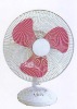 Rechargeable Fan (AC/DC operated) with LED Night Light