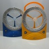 Rechargeable emergency light fan \ mini fan with led light\ emergency fan light