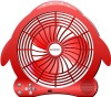Rechargeable table fan with radio/usb reader