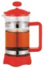 Red Coffee and Tea Plunger,Tea Infuser