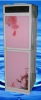Red !Hot selling! Floor standing cooler water dispensers with double armoured glass doors