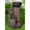 Resin Solar Water Fountains