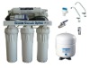 Reverse Osmosis 5 stage water system RO Flush (with diaphragm pump)