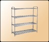 S.S. Laddered Four-layer Store Rack