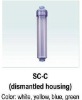 (SC-C) RO water cartridge filter housing