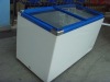 SCD-210 Double-Temperature Transparent Glass Door Chest freezer