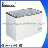 SD-195 195L Glass Sliding Door Commercial Freezer for Asia