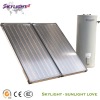SRCC flat panel split pressurized solar domestic hot water