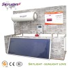 SRCC flat plate split pressurized solar water heater