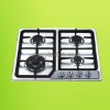 SS Top Cast Iron Built-in Gas Stove,4 burners