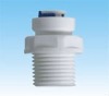 ST022 water filter connector plastic male straight quick adapter
