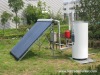 Separate pressure solar heater system with copper coil 002A