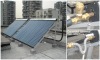 Separate pressurized heat pipe solar collector with SOLAR KEYMARK & SRCC