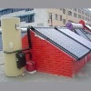 Separated Pressurized Solar Water Heater for Villa